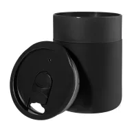   Cana de voiaj, Everestus, 2610E18515, 350 ml, Ø83x113 mm, Polipropilena, Negru
