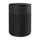Cana de voiaj, Everestus, 2610E18515, 350 ml, Ø83x113 mm, Polipropilena, Negru