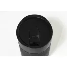 Cana de voiaj, Everestus, 2610E18515, 350 ml, Ø83x113 mm, Polipropilena, Negru