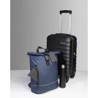   Rucsac laptop 15 inch, rezistent la apa, Everestus, 2601E14931, 380x400x110 mm, Poliuretan, Albastru inchis