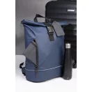 Rucsac laptop 15 inch, rezistent la apa, Everestus, 2601E14931, 380x400x110 mm, Poliuretan, Albastru inchis