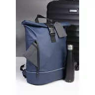   Rucsac laptop 15 inch, rezistent la apa, Everestus, 2601E14931, 380x400x110 mm, Poliuretan, Albastru inchis