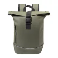   Rucsac laptop 15 inch, rezistent la apa, Everestus, 2601E14932, 380x400x110 mm, Poliuretan, Verde inchis