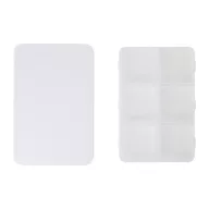   Cutie medicamente, Everestus, 2601E15070, 112x72x15 mm, ABS, Alb