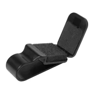   Clema suport ochelari, Everestus, 2601E15296, 80x38x35 mm, ABS, Bambus, Negru