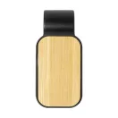 Clema suport ochelari, Everestus, 2601E15296, 80x38x35 mm, ABS, Bambus, Negru