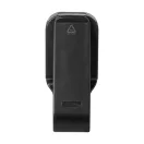 Clema suport ochelari, Everestus, 2601E15296, 80x38x35 mm, ABS, Bambus, Negru