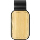 Clema suport ochelari, Everestus, 2601E15296, 80x38x35 mm, ABS, Bambus, Negru