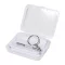 Kit de reparatii pentru ochelari, Everestus, 2601E14883, 80x62x15 mm, Poliester, Alb