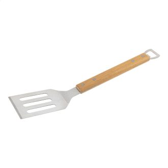  Spatula pentru gratar, Everestus, 2601E15165, Lemn, Otel, Natur