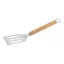 Spatula pentru gratar, Everestus, 2601E15165, Lemn, Otel, Natur