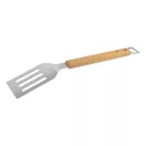 Spatula pentru gratar, Everestus, 2601E15165, Lemn, Otel, Natur
