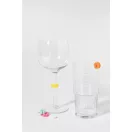 Set 12 identificatoare pentru pahare, Everestus, 2601E14945, 56x40x20 mm, Silicon, Polipropilena, Alb