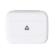  Set 12 identificatoare pentru pahare, Everestus, 2601E14945, 56x40x20 mm, Silicon, Polipropilena, Alb