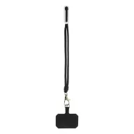   Suport lanyard pentru telefon, Everestus, 2601E14944, 58x310x15 mm, Poliester, ABS, Alb