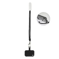   Suport lanyard pentru telefon, Everestus, 2601E14944, 58x310x15 mm, Poliester, ABS, Alb