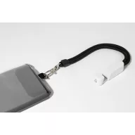   Suport lanyard pentru telefon, Everestus, 2601E14944, 58x310x15 mm, Poliester, ABS, Alb