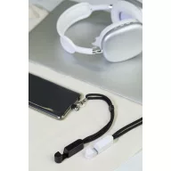   Suport lanyard pentru telefon, Everestus, 2601E14943, 58x310x15 mm, Poliester, ABS, Negru