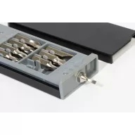   Set de scule, Everestus, 2601E14978, 107x40x14 mm, ABS, Negru