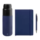 Set cadou 3 piese, Everestus, 2610E18653, A5, Dictando, 254x85x278 mm, Hartie, Poliuretan, Albastru