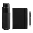 Set cadou 3 piese, Everestus, 2610E18652, A5, Dictando, 254x85x278 mm, Hartie, Poliuretan, Negru