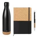 Set cadou 3 piese, Everestus, 2610E18757, A5, Dictando, 245x80x290 mm, Hartie, Poliuretan, Negru