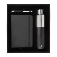   Set cadou 3 piese, Everestus, 2610E18761, A5, Dictando, 271x78x306 mm, Hartie, Poliuretan, Negru