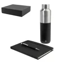 Set cadou 3 piese, Everestus, 2610E18761, A5, Dictando, 271x78x306 mm, Hartie, Poliuretan, Negru