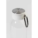 Sticla de apa, Everestus, 2610E18377, 600 ml, Cu carabina, Ø65x230 mm, Plastic, Polipropilena, Transparent