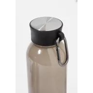   Sticla de apa, Everestus, 2610E18374, 600 ml, Cu carabina, Ø65x230 mm, Plastic, Polipropilena, Negru