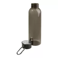   Sticla de apa, Everestus, 2610E18374, 600 ml, Cu carabina, Ø65x230 mm, Plastic, Polipropilena, Negru
