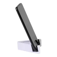   Suport de telefon pentru birou, Everestus, 2610E18784, 88x30x8 mm, Plastic, Alb