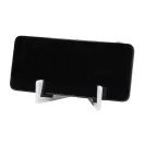 Suport de telefon pentru birou, Everestus, 2610E18784, 88x30x8 mm, Plastic, Alb