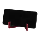 Suport de telefon pentru birou, Everestus, 2610E18783, 88x30x80 mm, Plastic, Rosu