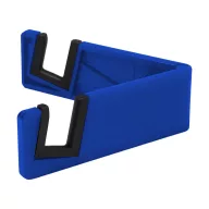   Suport de telefon pentru birou, Everestus, 2610E18781, 88x30x80 mm, Plastic, Albastru