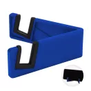 Suport de telefon pentru birou, Everestus, 2610E18781, 88x30x80 mm, Plastic, Albastru