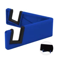  Suport de telefon pentru birou, Everestus, 2610E18781, 88x30x80 mm, Plastic, Albastru