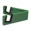 Suport de telefon pentru birou, Everestus, 2610E18782, 88x30x80 mm, Plastic, Verde