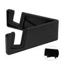 Suport de telefon pentru birou, Everestus, 2610E18780, 88x30x80 mm, Plastic, Negru