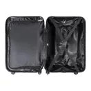 Troler voiaj rigid, Everestus, 2610E19094, 350x560x220 mm, ABS, Poliester, Negru