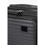   Troler business rigid, Everestus, 2610E19088, 335x565x235 mm, ABS, Poliester, Negru