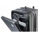 Troler business rigid, Everestus, 2610E19088, 335x565x235 mm, ABS, Poliester, Negru