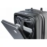   Troler business rigid, Everestus, 2610E19088, 335x565x235 mm, ABS, Poliester, Negru