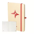 Agenda cu elastic, Everestus, 2610E18668, A5, Dictando, 140x210 mm, Hartie, Rosu