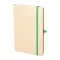 Agenda cu elastic, Everestus, 2610E18667, A5, Dictando, 140x210 mm, Hartie, Verde