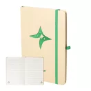 Agenda cu elastic, Everestus, 2610E18667, A5, Dictando, 140x210 mm, Hartie, Verde