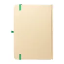 Agenda cu elastic, Everestus, 2610E18667, A5, Dictando, 140x210 mm, Hartie, Verde