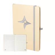   Agenda cu elastic, Everestus, 2610E18669, A5, Dictando, 140x210 mm, Hartie, Argintiu