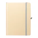 Agenda cu elastic, Everestus, 2610E18669, A5, Dictando, 140x210 mm, Hartie, Argintiu