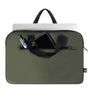   Geanta laptop, Everestus, 2610E17283, 375x265x15 mm, Poliuretan, Verde